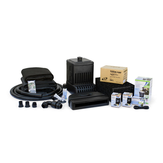 Medium Pondless Waterfall Kit 16' Stream with 3-PL 3000 Pond Pump