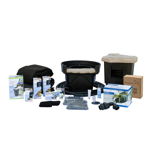 Medium Pond Kit 11 x 16 with 3-PL 3000 Pond Pump