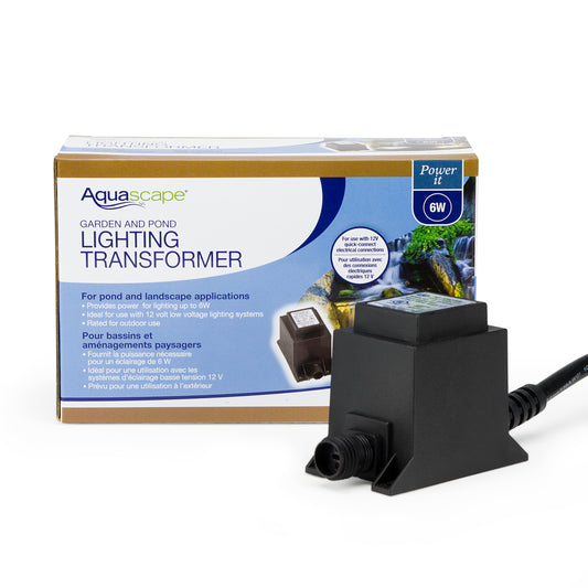Garden and Pond 6-Watt 12V Quick-Connect Transformer