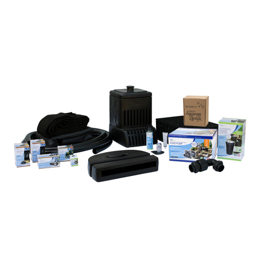 Medium Pondless? Waterfall Kit 16' Stream with SLD 4000-7000 Adjustable Flow Pond Pump
