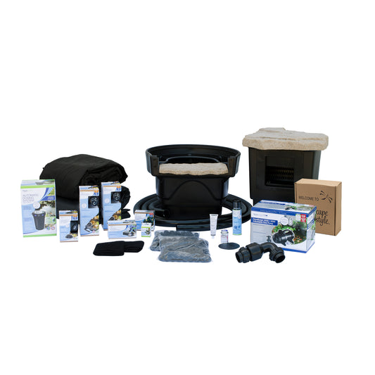 Medium Pond Kit 11 x 16 with AquaSurge 2000-4000 Pond Pump
