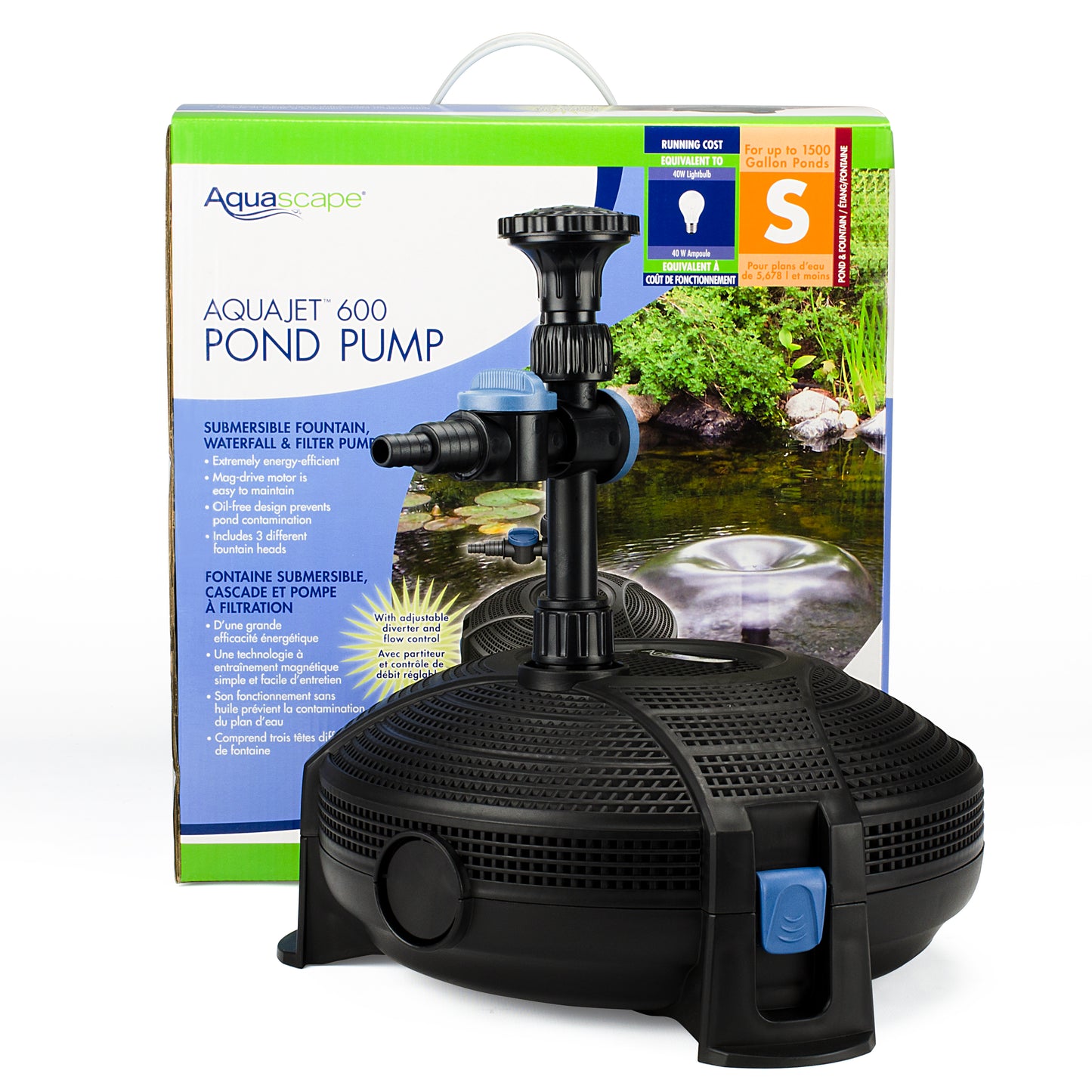 AquaJet 600 Pond Pump