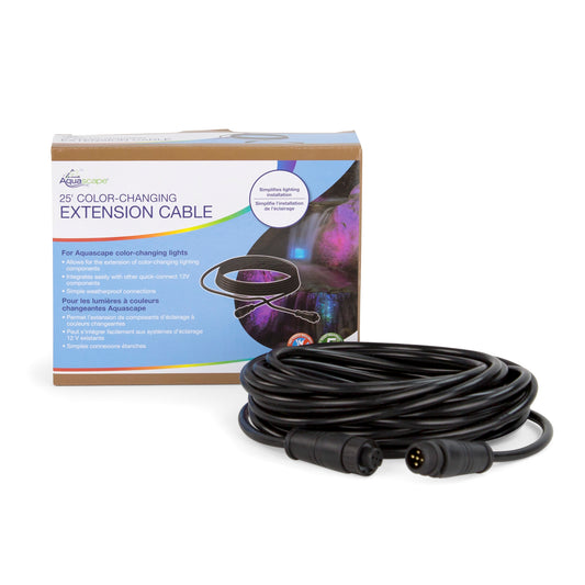 25' Color-Changing Lighting Extension Cable