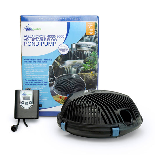 AquaForce 4000-8000 Adjustable Flow Solids-Handling Pond Pump