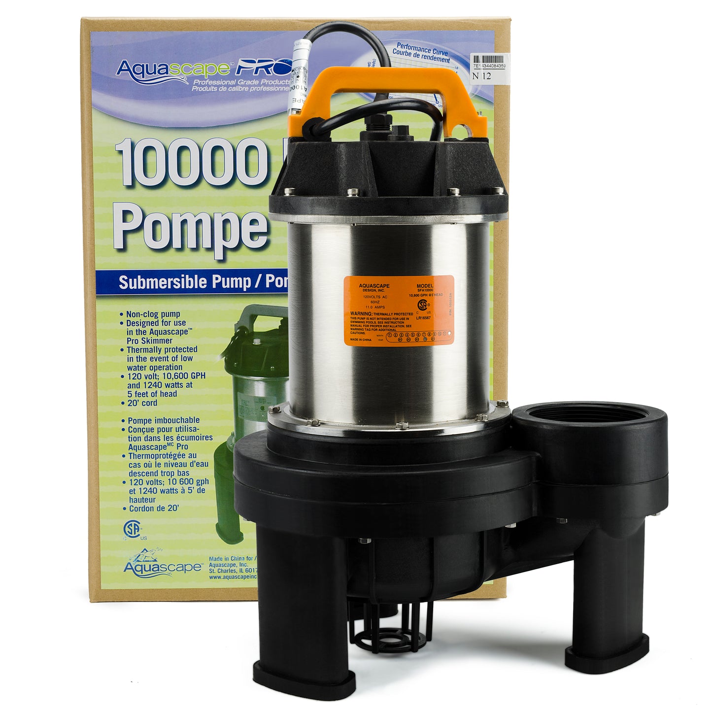 AquascapePRO 10,000 Pond Pump