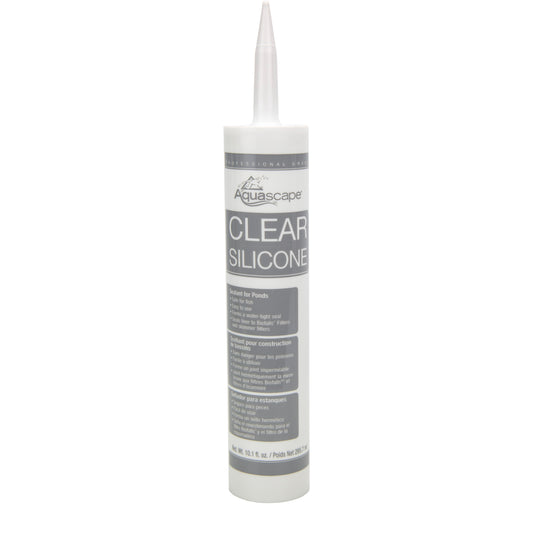 Clear Silicone Sealant - 10.1 oz